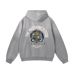 The Mechanic's Code Hoodie - Sunfade Edition