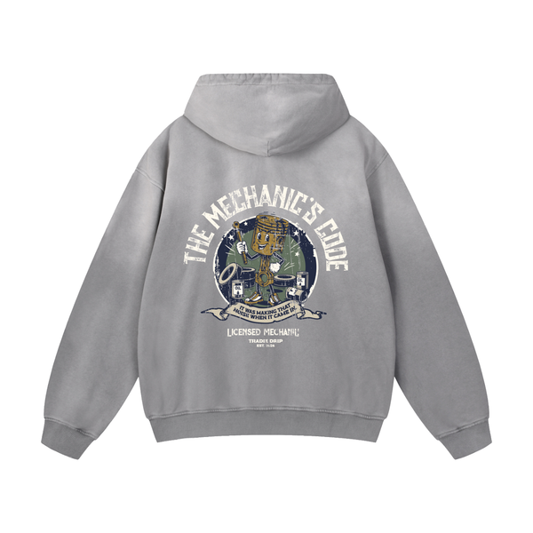 The Mechanic's Code Hoodie - Sunfade Edition