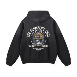 The Plumber's Code Hoodie - Sunfade Edition