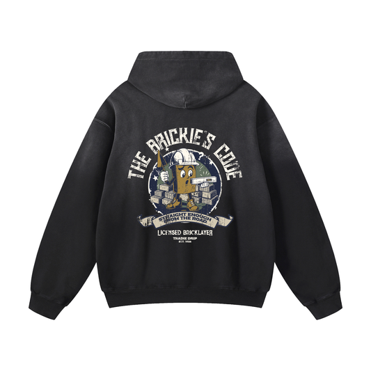 The Brickie's Code Hoodie - Sunfade Edition