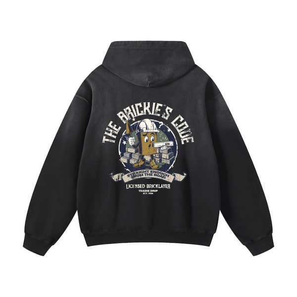 The Brickie's Code Hoodie - Sunfade Edition