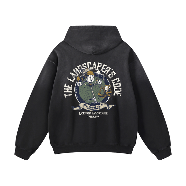 The Landscaper's Code Hoodie - Sunfade Edition