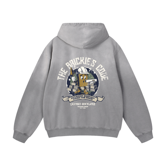 The Brickie's Code Hoodie - Sunfade Edition
