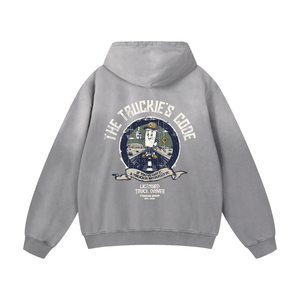 The Truckie's Code Hoodie - Sunfade Edition
