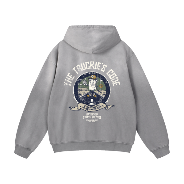 The Truckie's Code Hoodie - Sunfade Edition