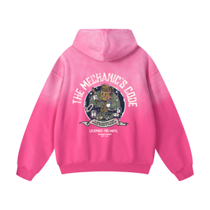 The Mechanic's Code Hoodie - Sunfade Edition