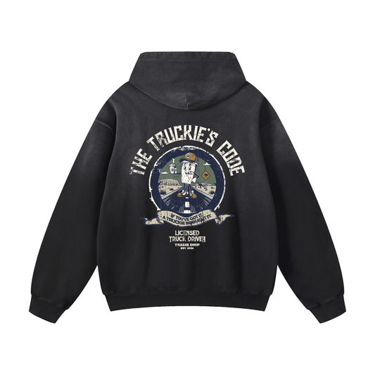 The Truckie's Code Hoodie - Sunfade Edition