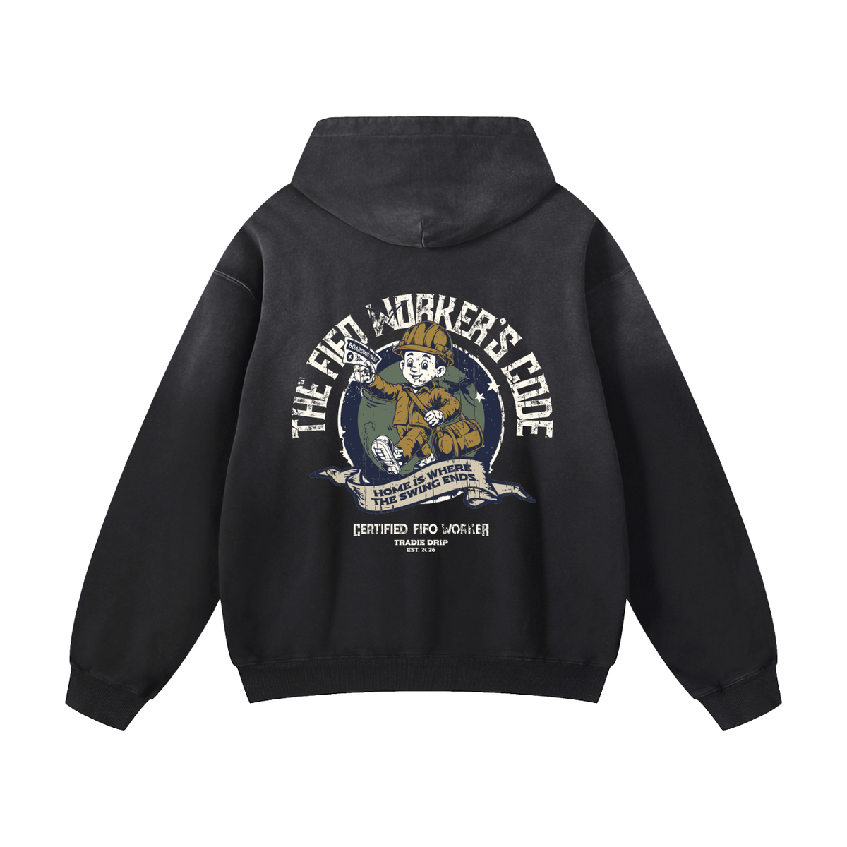 The FIFO Worker's Code Hoodie - Sunfade Edition