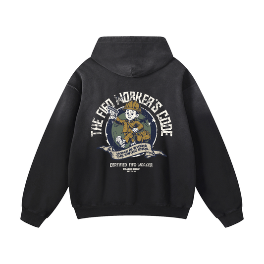 The FIFO Worker's Code Hoodie - Sunfade Edition