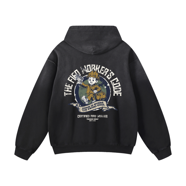 The FIFO Worker's Code Hoodie - Sunfade Edition